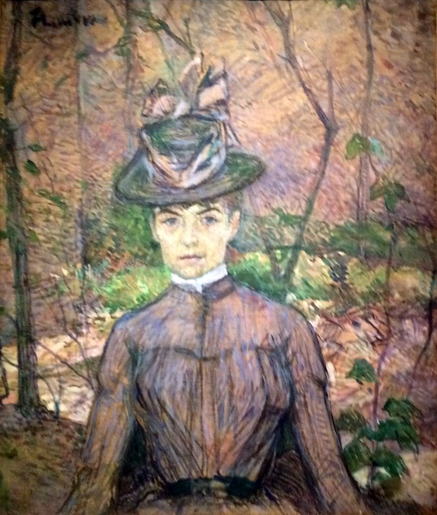 27 Portrait Potrait de Suzanne Valadon Henri de Toulouse-Lautrec 1885 National Museum of Fine Arts MNBA  Buenos Aires